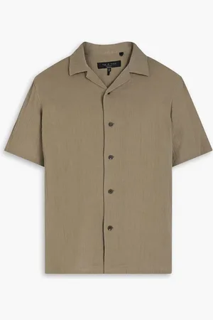 RAG&BONE Avery cotton shirt - Green - XXL