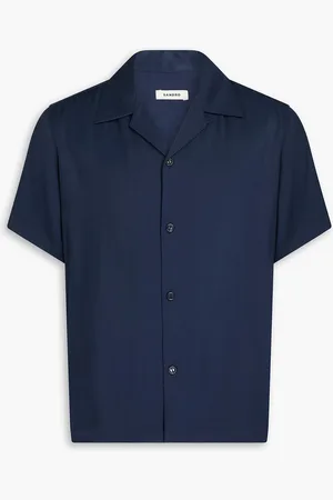 Sandro Twill shirt - Blue - S