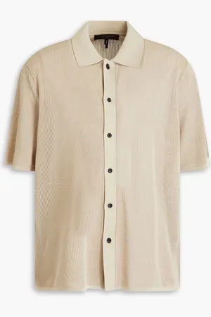 RAG&BONE Payton cotton shirt - Neutral - M