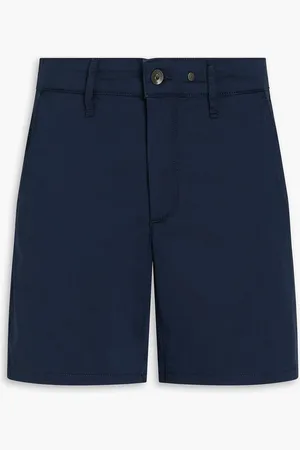 RAG&BONE Cotton-blend chino shorts - Blue - 29