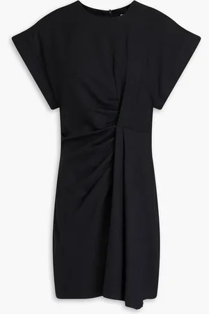 IRO Ruched crepe mini dress - - FR 36
