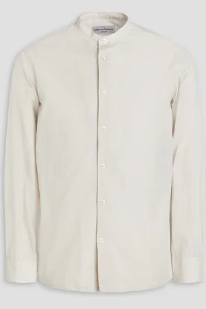OFFICINE GENERALE Gaston cotton-poplin shirt - White - XXL