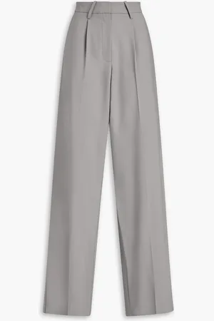 IRO Saline wool-blend twill straight-leg pants - - FR 40