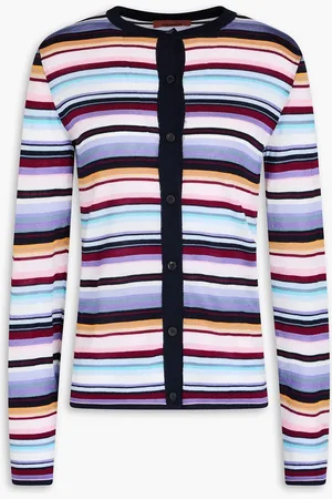 Missoni Striped wool-blend cardigan - - S