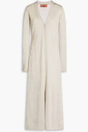 Missoni Metallic crochet-knit cardigan - Metallic - IT 46
