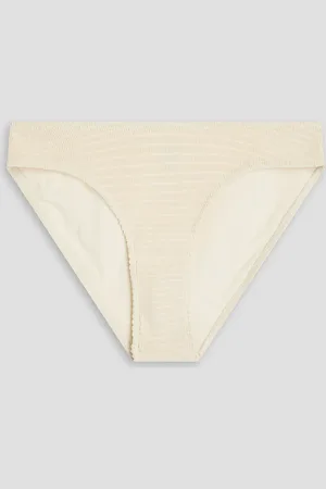 Totême Shirred bikini briefs - White - M