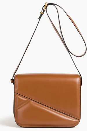 Wandler Oscar Trunk medium leather shoulder bag - Brown - OneSize