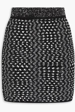 Missoni Sequined crochet-knit mini skirt - - IT 38
