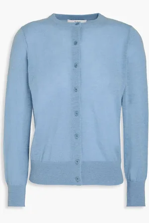 tibi Wool-blend cardigan - Blue - XS