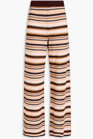 Missoni Crochet-knit cotton-blend wide-leg pants - - IT 48