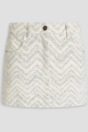 Missoni Bouclé-tweed mini skirt - White - IT 42