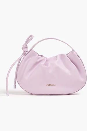 3.1 Phillip Lim Origami mini leather tote - Purple - OneSize
