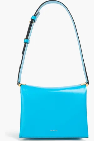 Wandler Uma leather shoulder bag - Blue - OneSize