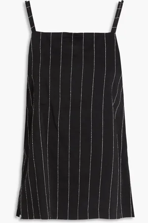 Loulou Studio Esos striped twill top - - S