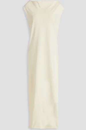 Loulou Studio Martia Pima cotton-jersey midi dress - White - XL