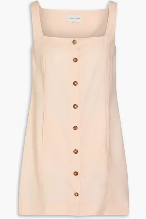 Loulou Studio Idon wool-twill mini dress - Pink - M