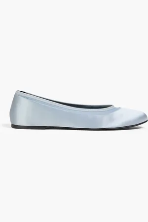 Loulou Studio Frano satin ballet flats - Blue - EU 40