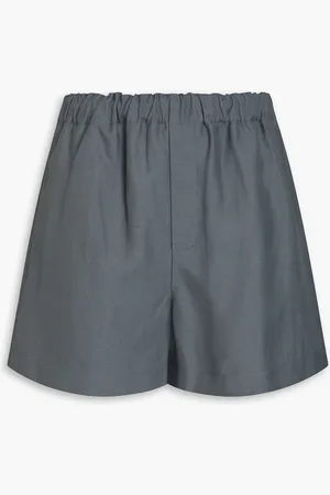 Loulou Studio Seto twill shorts - Gray - M