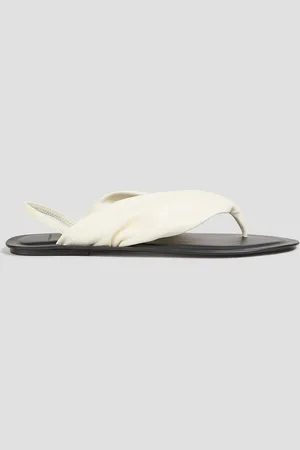 Loulou Studio Sahado leather sandals - White - EU 39