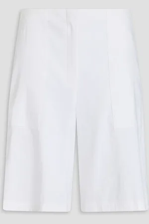 THEORY Linen-blend shorts - - US 4