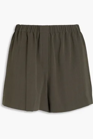 THEORY Crepon shorts - Green - M