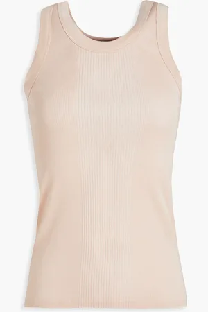 Loulou Studio Limba ribbed cotton tank - Pink - M
