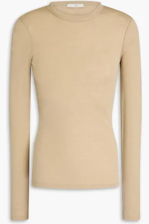 Rohe Merino wool-jersey top - Neutral - DE 44