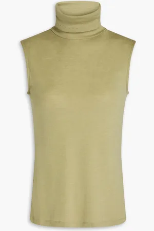 Rohe Merino wool turtleneck top - Green - DE 40
