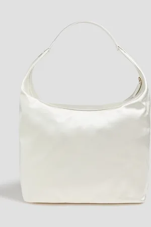 Loulou Studio Alegrina satin shoulder bag - White - OneSize