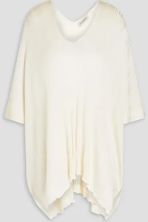 GENTRYPORTOFINO Ribbed-knit top - White - IT 44