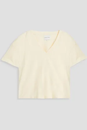 Loulou Studio Faaa Pima cotton-jersey T-shirt - White - XL