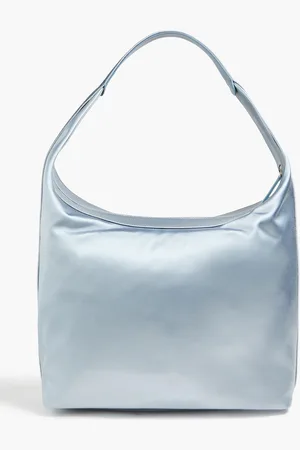 Loulou Studio Satin shoulder bag - Blue - OneSize