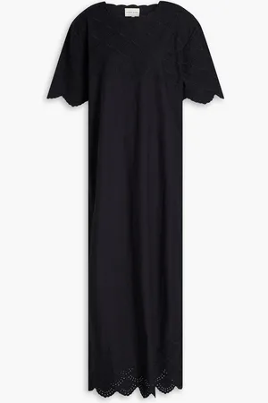 Loulou Studio Emilia broderie anglaise cotton maxi dress - - M