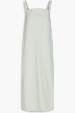 Loulou Studio Makeen cotton-poplin midi dress - Green - S