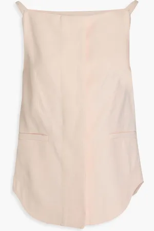 Loulou Studio Mihant twill top - Pink - XL