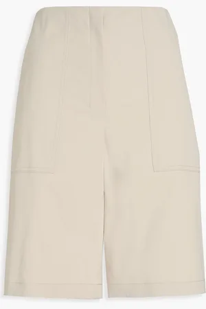 THEORY Cotton-blend shorts - Neutral - US 8