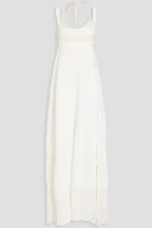 Simkhai Darina cutout crepe maxi dress - White - US 4
