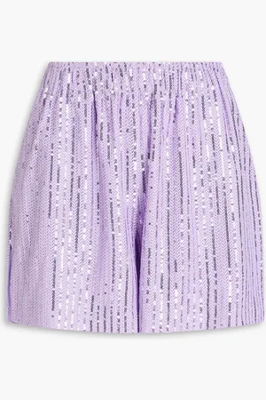 STINE GOYA SGAnne sequined jacquard shorts - Purple - L