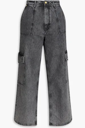 Ganni High-rise cargo jeans - - 40
