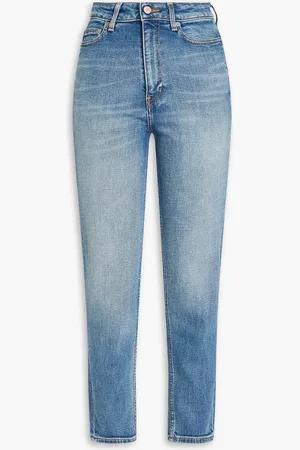 Ganni High-rise slim-leg jeans - Blue - 28W-32L