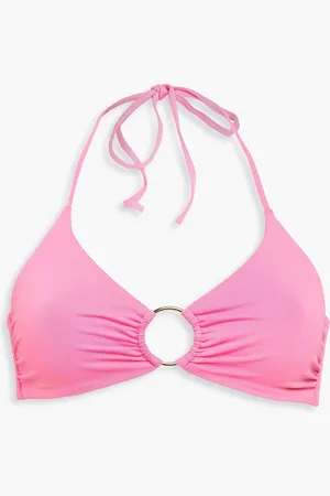 Melissa Odabash Hamburg ring-embellished halterneck bikini top - - IT 38