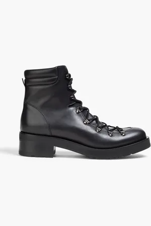 Rupert Sanderson Roanoke leather combat boots - - EU 35