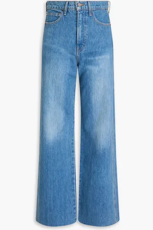 VERONICA BEARD Taylor high-rise wide-leg jeans - Blue - 28