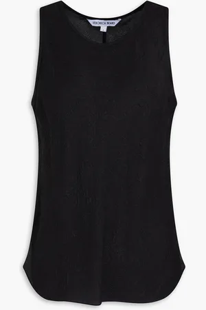 VERONICA BEARD Sabrina silk-jacquard tank - - US 8