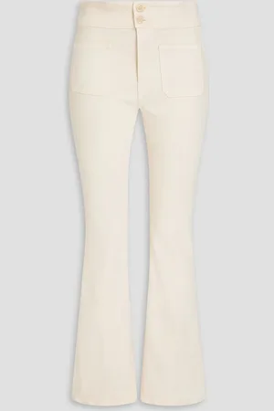 VERONICA BEARD Beverly high-rise flared jeans - White - 31