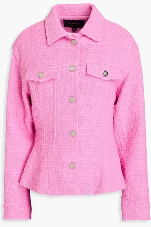 Maje Cotton-blend tweed jacket - - FR 36