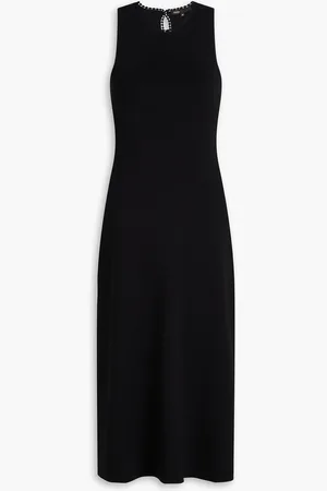 Maje Cutout knitted midi dress - - FR 36