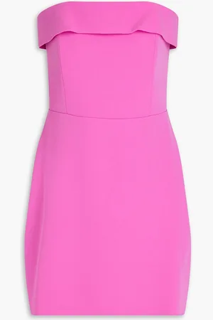 VERONICA BEARD Maire strapless crepe mini dress - Pink - US 10