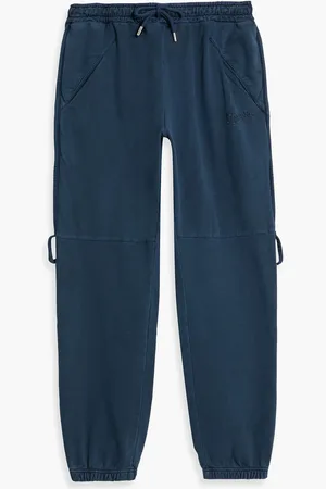 Jacquemus Camargue French cotton-terry sweatpants - Blue - L