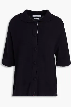 Thom Browne Wool cardigan - Blue - IT 40